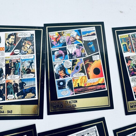 Doctor Who 'The Definitive Collection Series 2' Foil Stamped F1 - F11 Lot - Picture 3 of 13